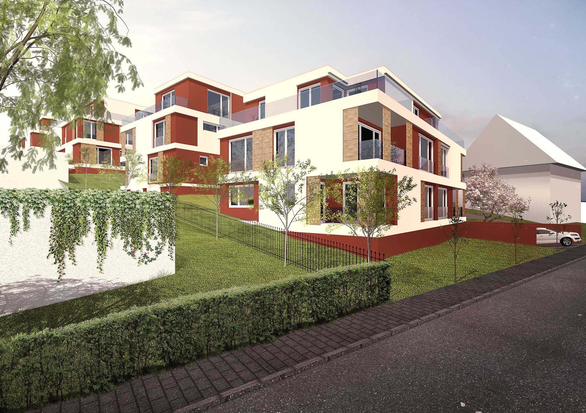 Mehrfamilienwohnhäuser Westum » Bartsch Architektin BDA